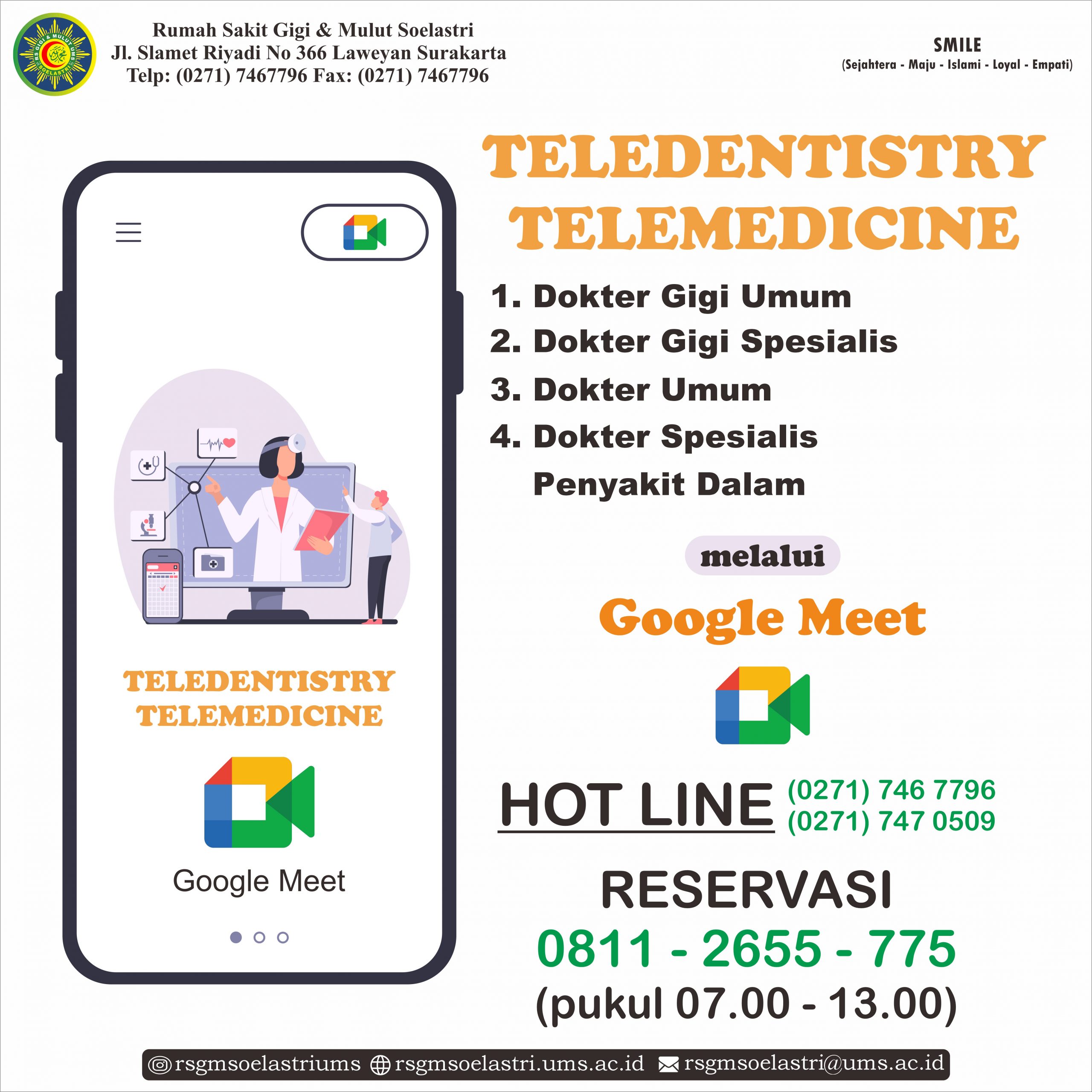 Read more about the article Teledentistry dan Telemedicine