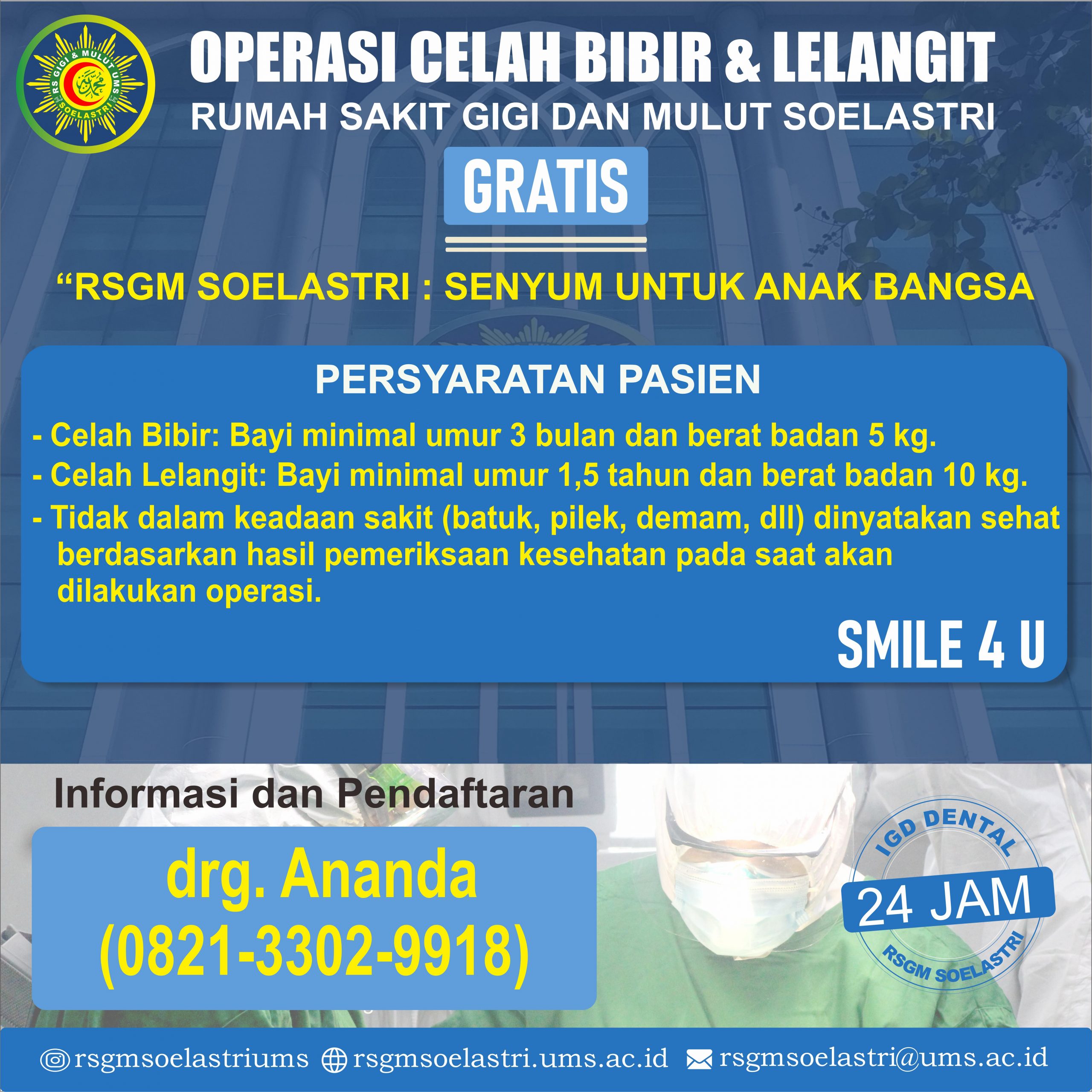 Read more about the article OPERASI CELAH BIBIR DAN LELANGIT