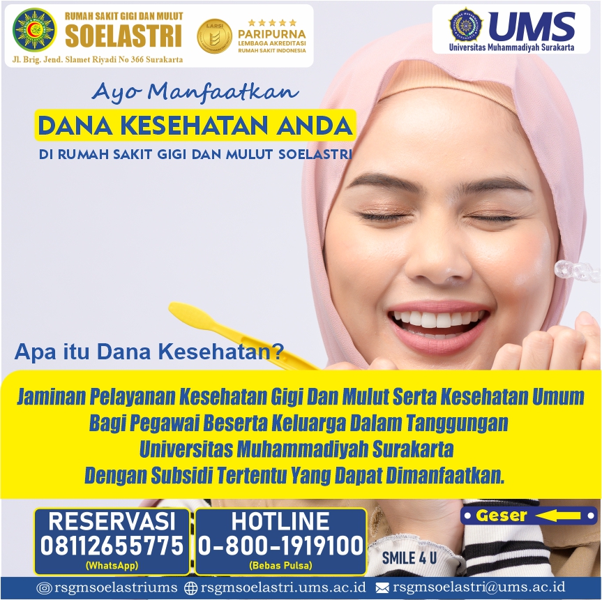 Read more about the article Dana Kesehatan Universitas Muhammadiyah Surakarta