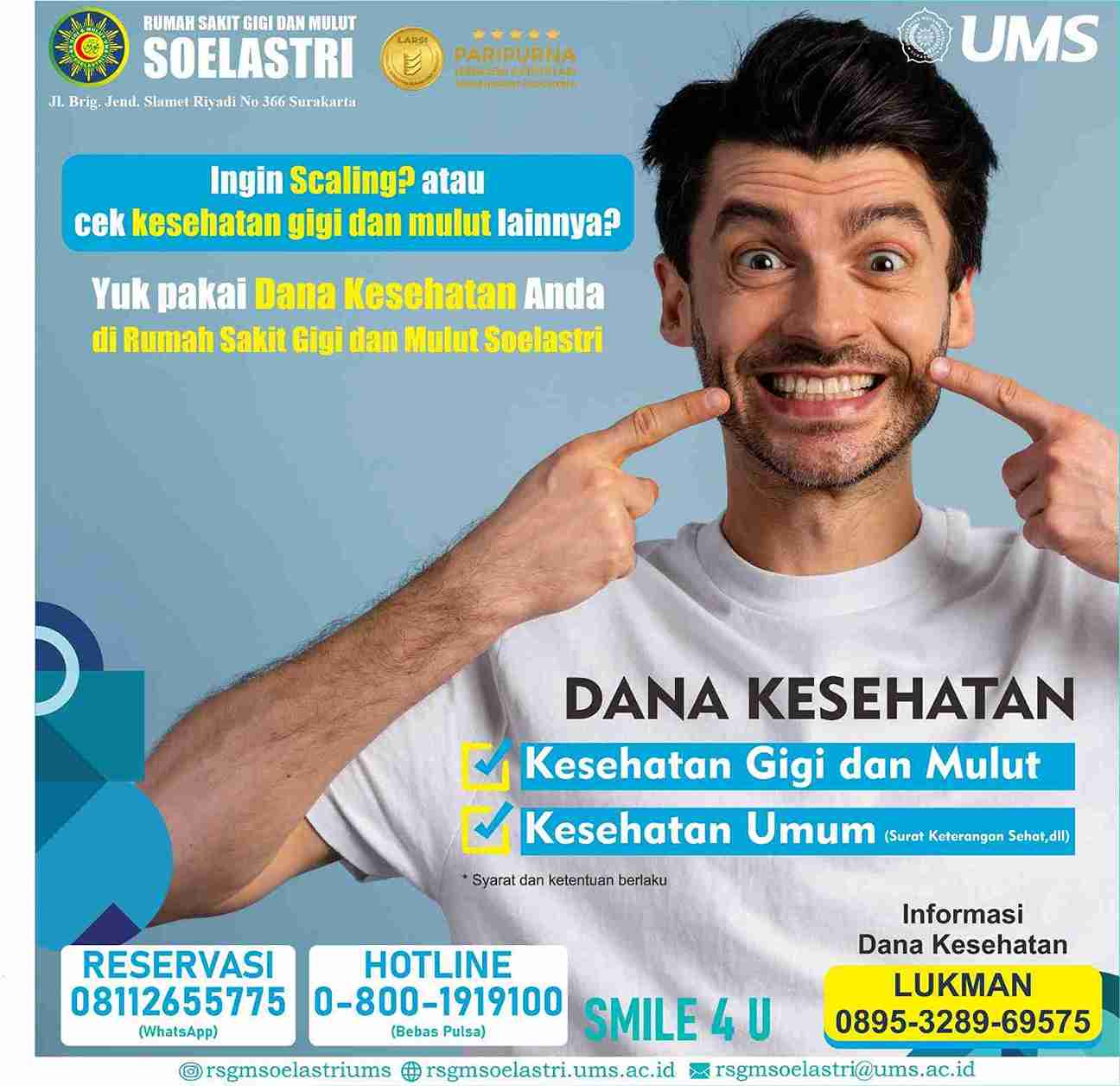 Read more about the article Dana Kesehatan Universitas Muhammadiyah Surakarta