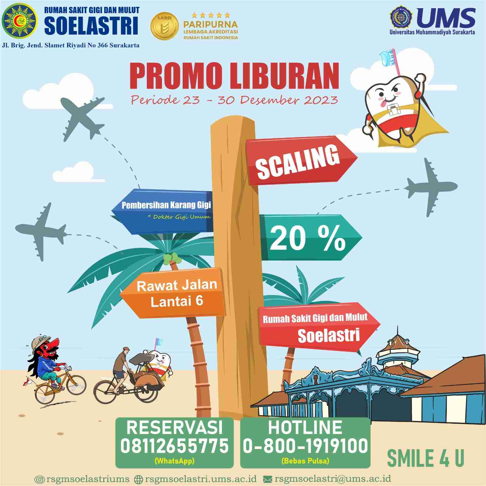 Read more about the article Promo Scaling (Pembersihan Karang Gigi)