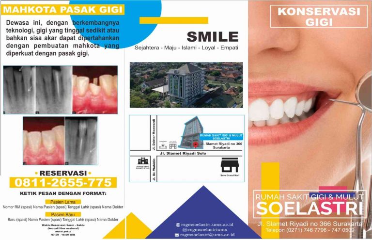 Read more about the article Konservasi Gigi – RSGM Soelastri