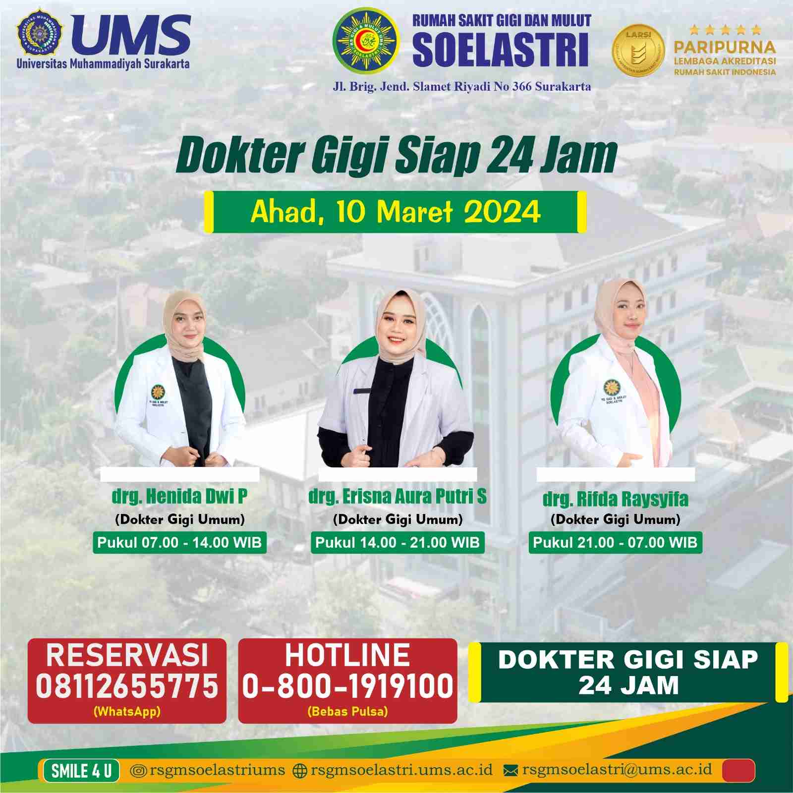 Read more about the article Dokter Gigi Siap 24 Jam