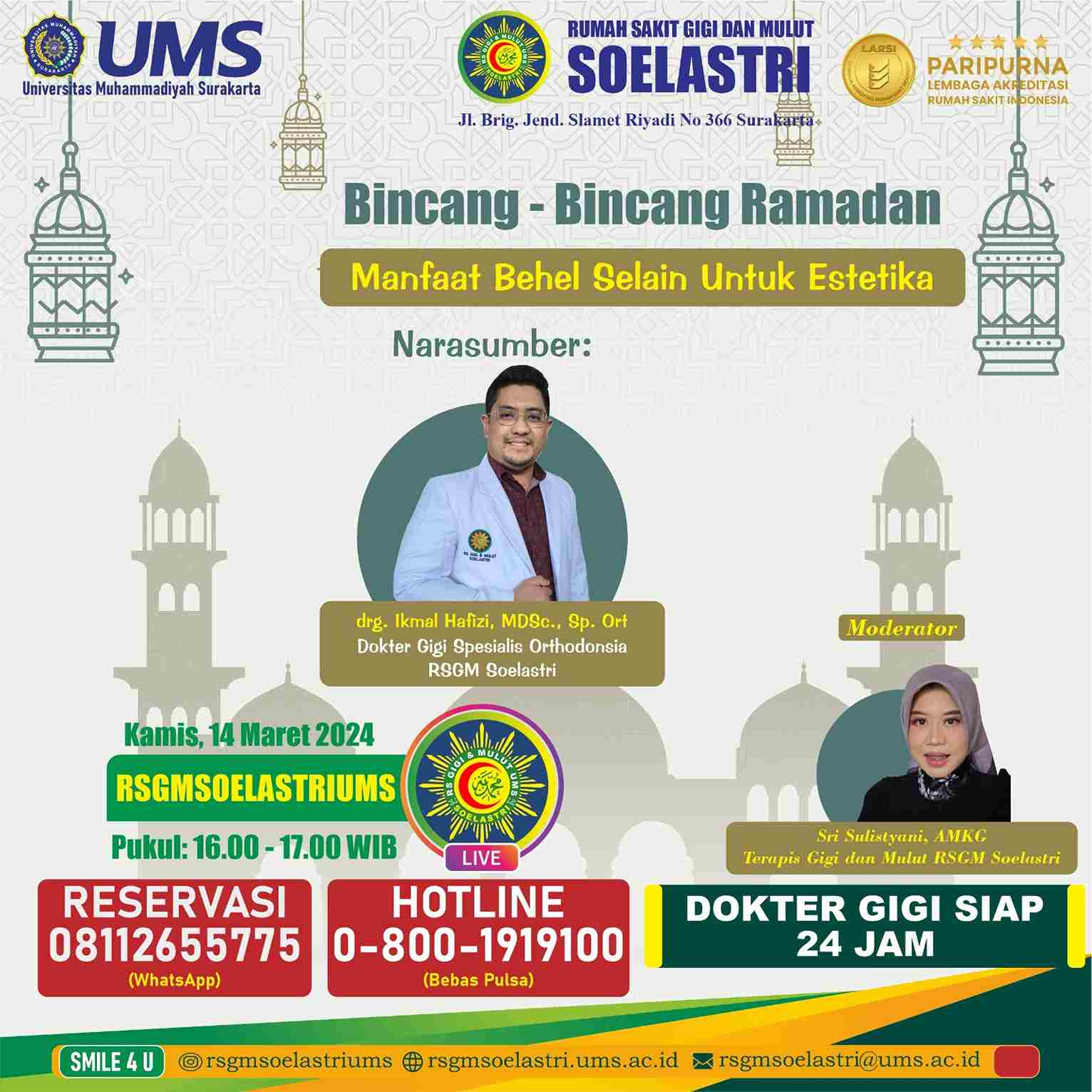 Read more about the article Bincang – Bincang Ramadan