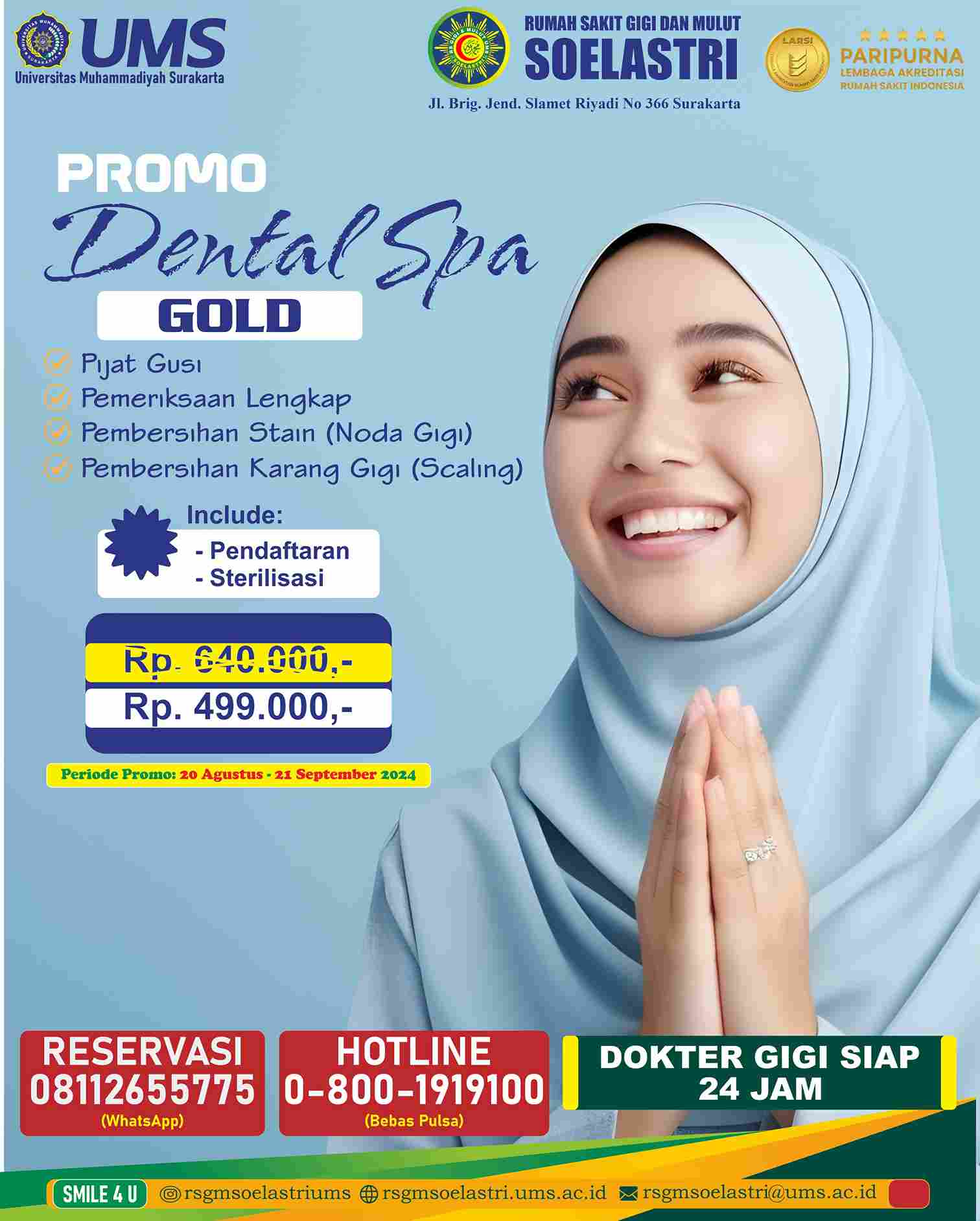 Read more about the article Promo Dental Spa (GOLD)