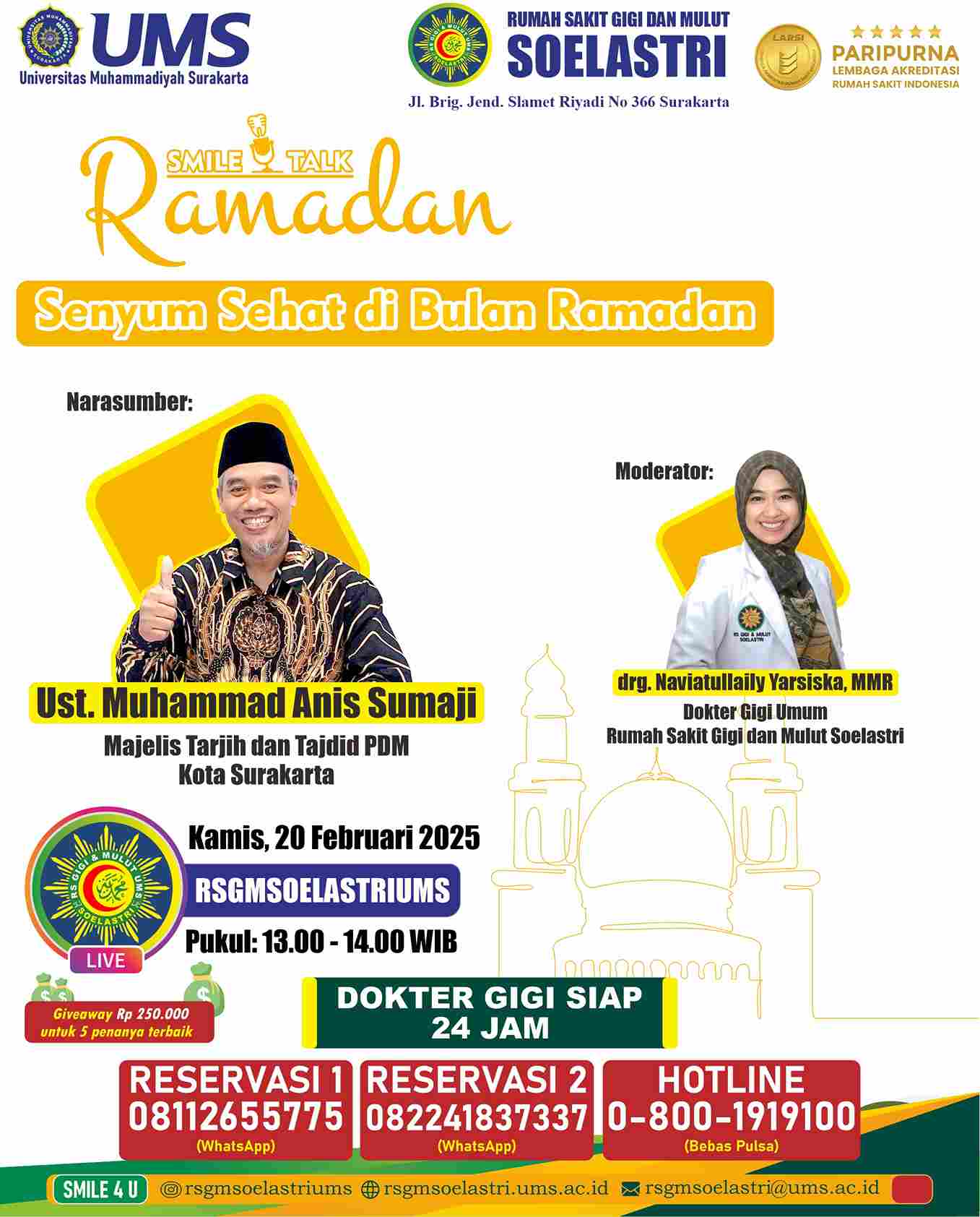 Read more about the article Senyum Sehat di Bulan Ramadan