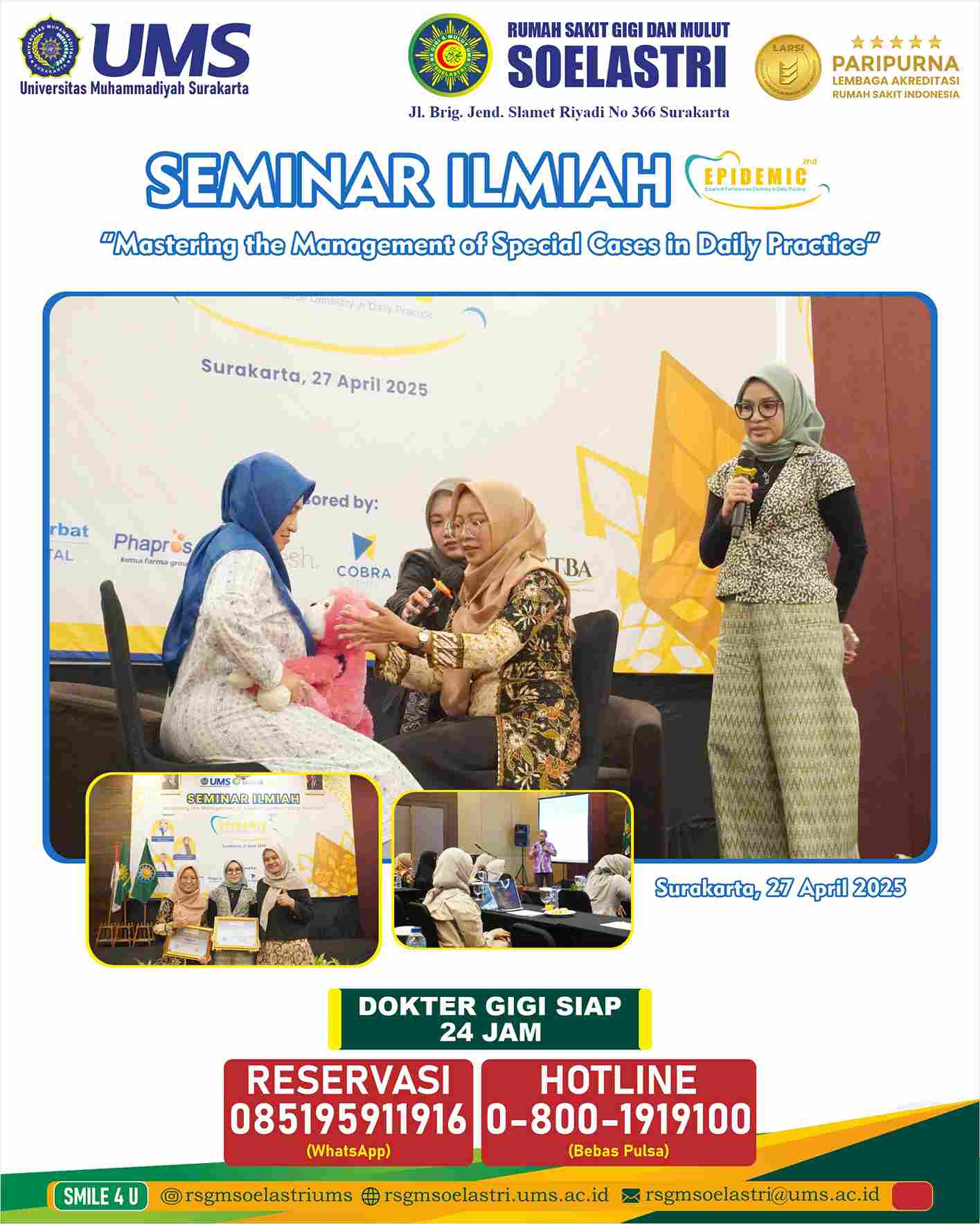 Read more about the article SEMINAR ILMIAH EPIDEMIC II
