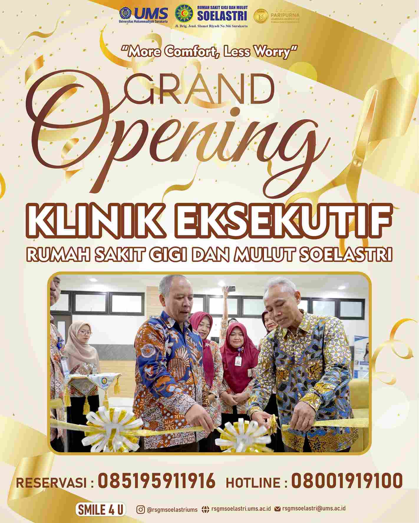 Read more about the article TINGKATKAN LAYANAN DENGAN KLINIK EKSEKUTIF