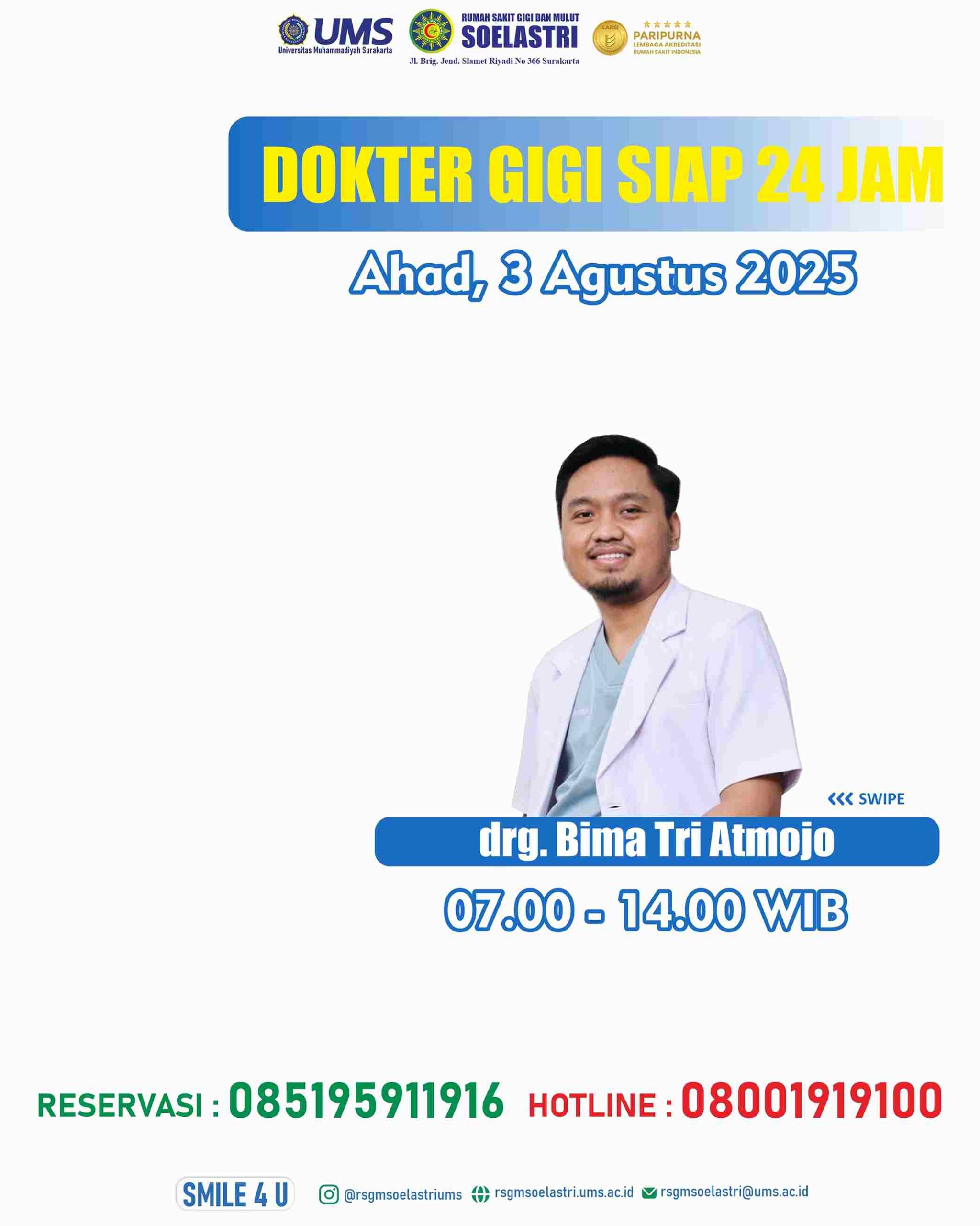 Read more about the article DOKTER GIGI 24 JAM