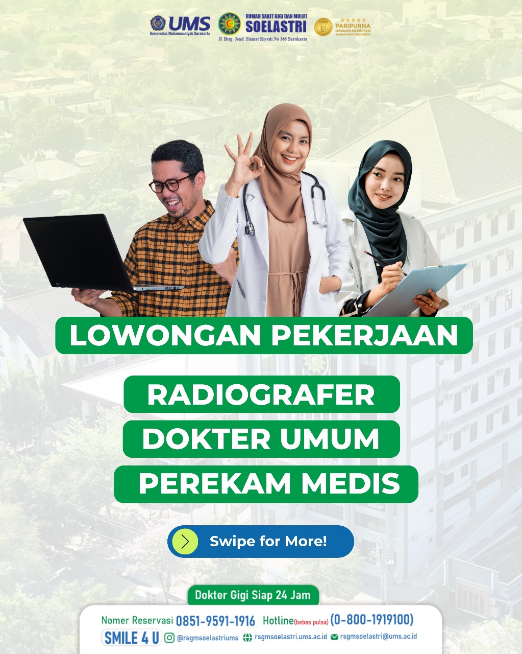 Read more about the article REKRUTMEN RSGM SOELASTRI – OKTOBER 2025
