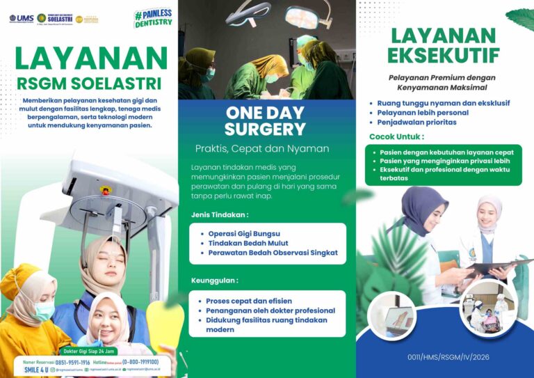 Read more about the article Layanan Rumah Sakit Gigi dan Mulut Soelastri