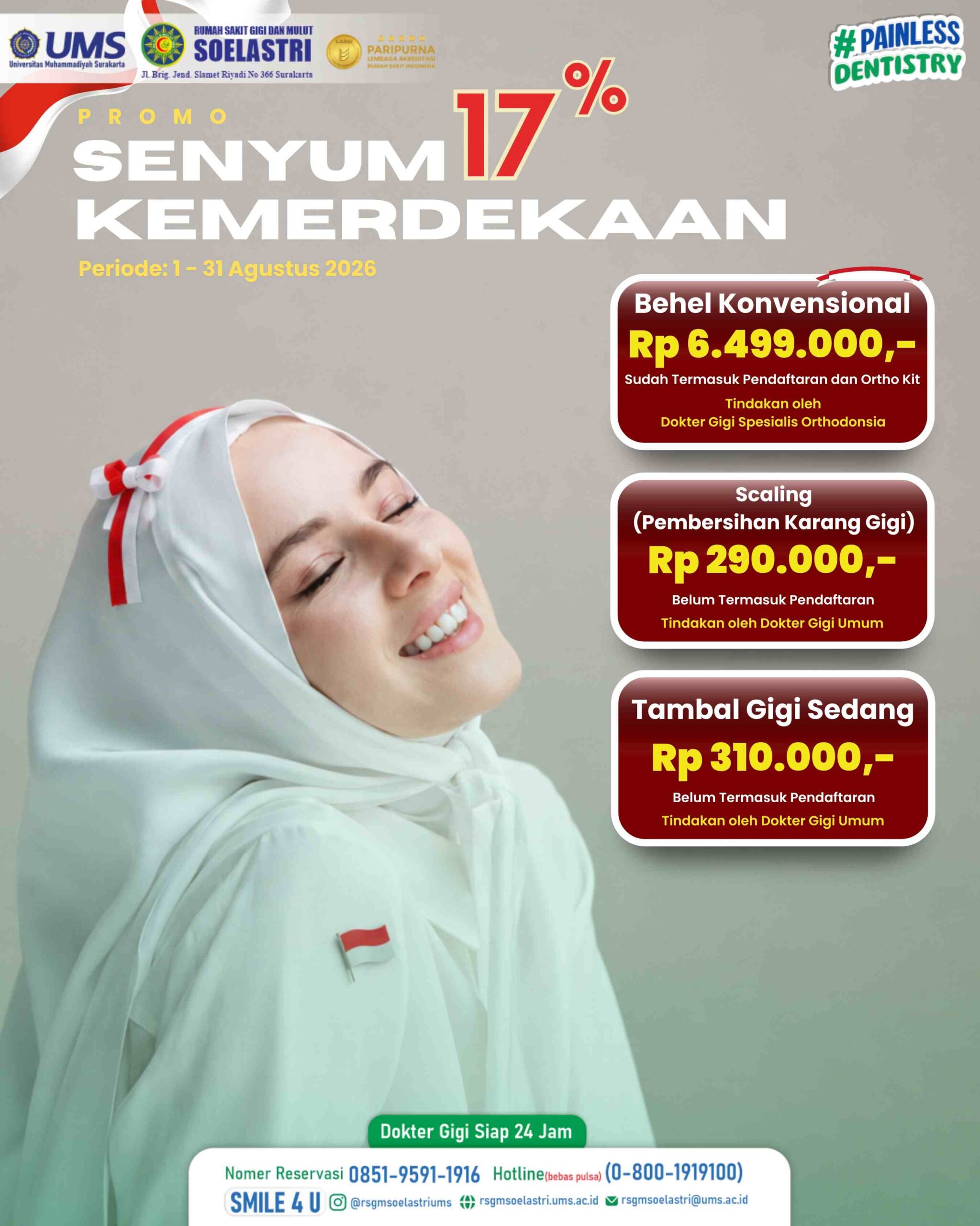Read more about the article PROMO SENYUM KEMERDEKAAN